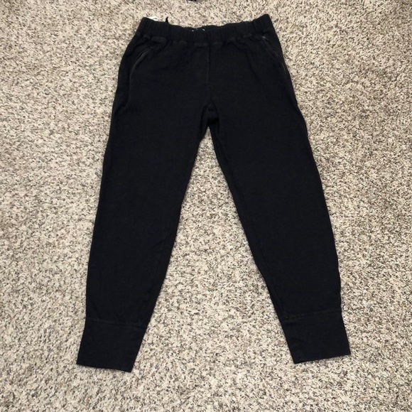 Artizia Wilfred Free Skinny Joggers Size Medium Black Cotton - Picture 2 of 10